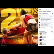 Spartan Facebook Page features showcases Charleston Warriors Adam Von Ins & Elea Faucheron on the slip wall as they appear on NBC Spartan Ultimate Team Challenge TV Show Episode 4 June 30th 