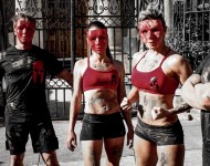 Oblique Magazine Alumni Charleston Warriors Adam Von Ins, Elea Faucheron, Stephanie Keenan & Stephen Siraco compete on NBC Spartan Ultimate Team Challenge TV Show -18