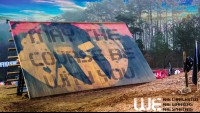 NBC features Charleston Warriors in Episode 4 - Spartan Ultimate Team Challenge - Spartan vs. Ninja -  with Orla Walsh, Adam Von Ins, Stephanie Keenan, Steve Siraco and Elea Faucheron at the Slip Wall